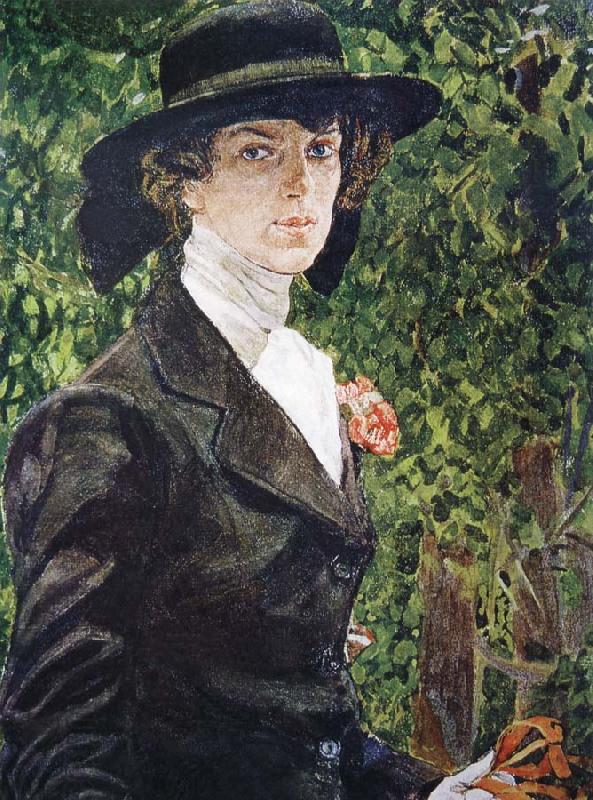 Alexander Yakovlevich GOLOVIN Portrait oil painting picture